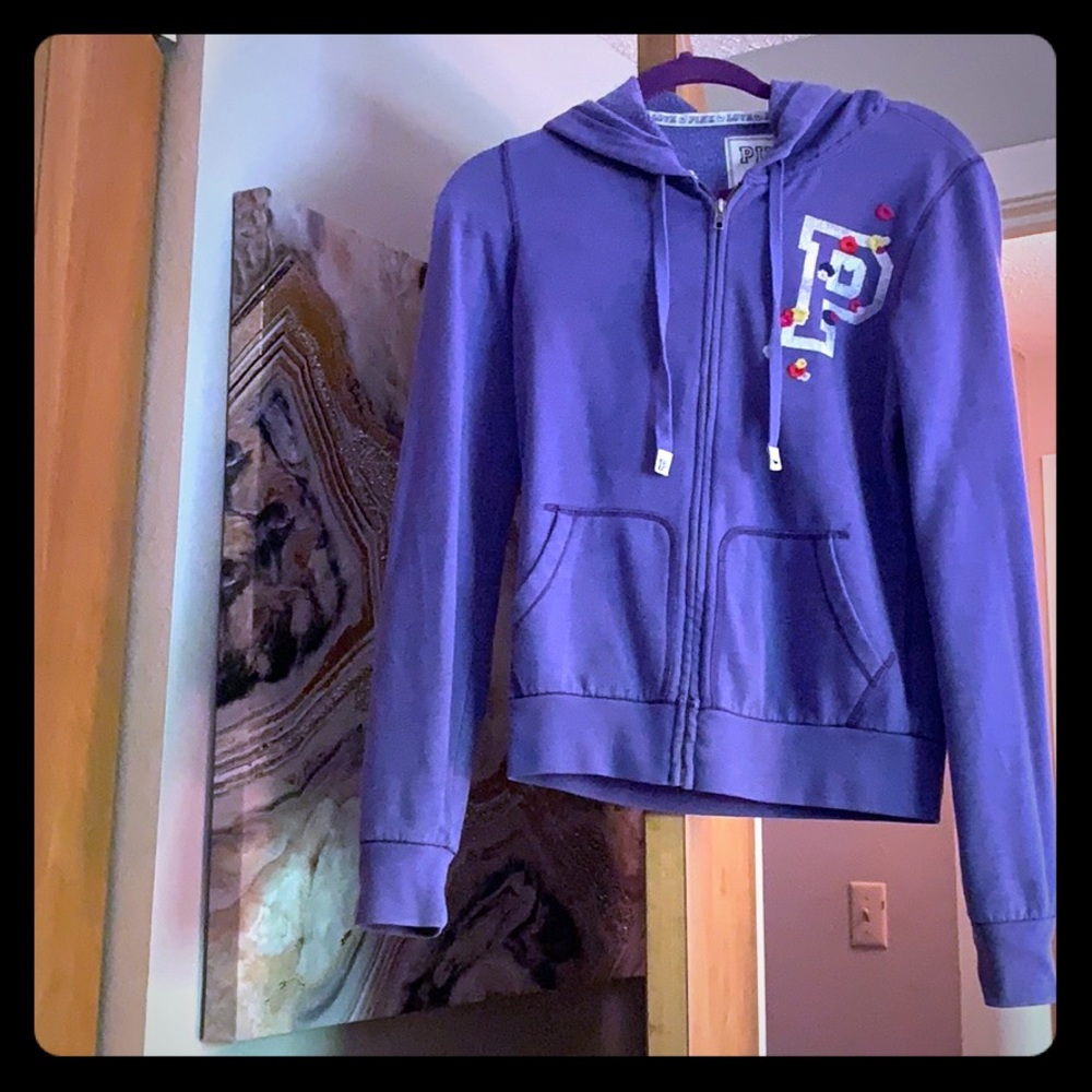 Victoria secret zip up hoodie